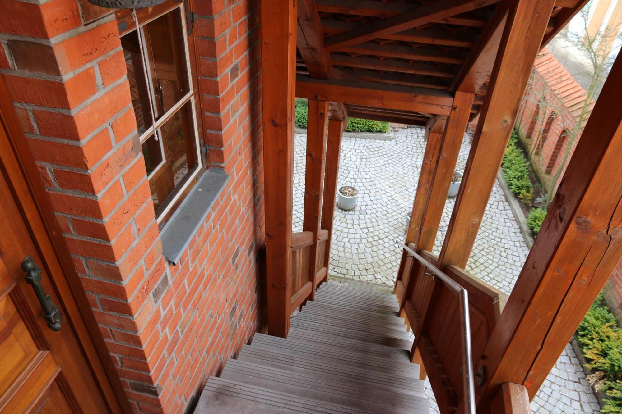 Gästehaus am Wasserturm Lüneburg Exterior foto